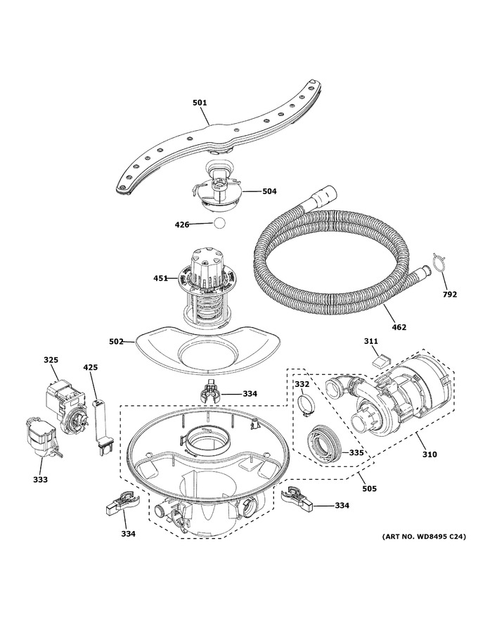 Diagram for GDF510PGM4BB