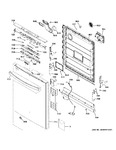 Diagram for Escutcheon & Door Assembly