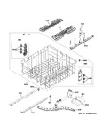 Diagram for Upper Rack Assembly