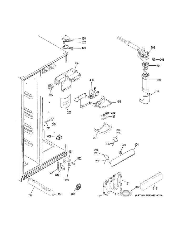 Diagram for GZS22DMJPFES