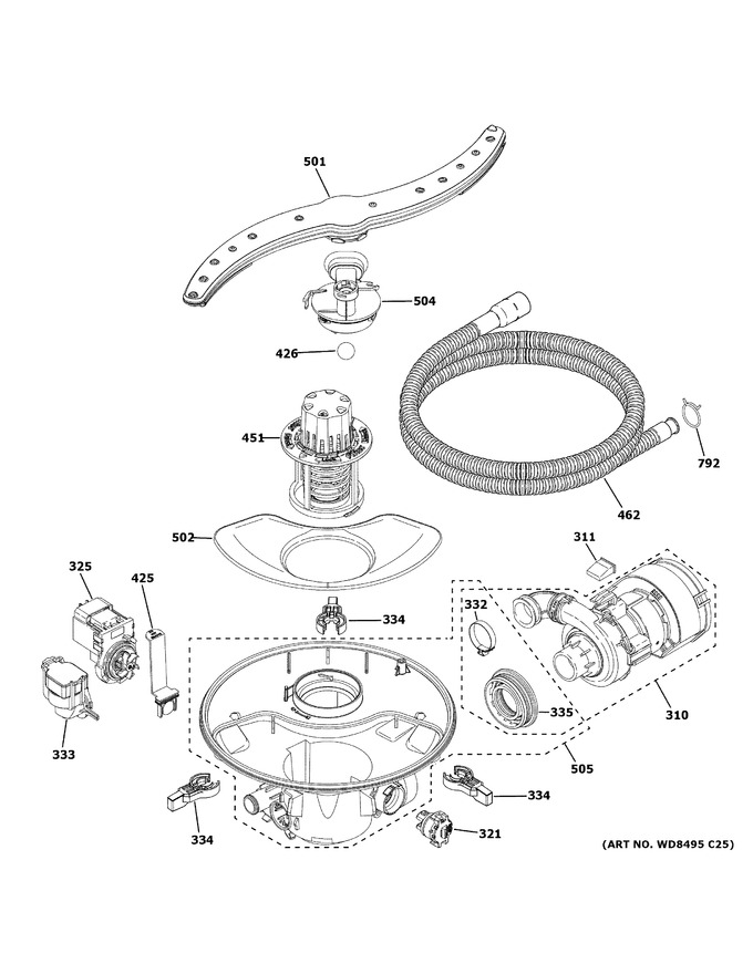 Diagram for GDT630PMM4ES