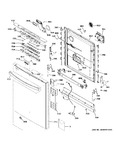 Diagram for Escutcheon & Door Assembly