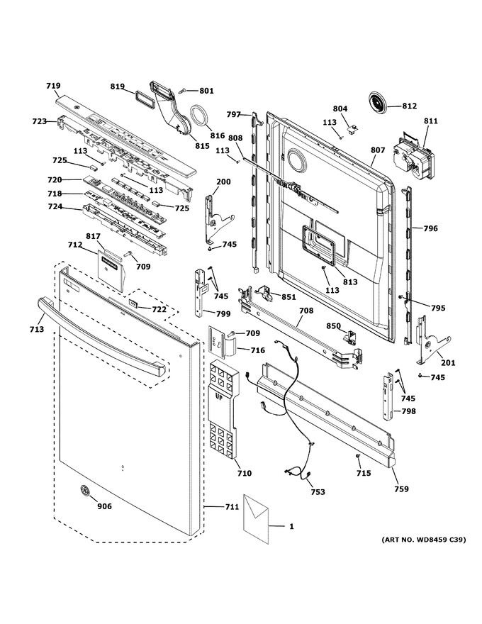 Diagram for GDT635HSM4SS