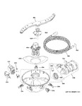 Diagram for Motor, Sump & Filter Assembly