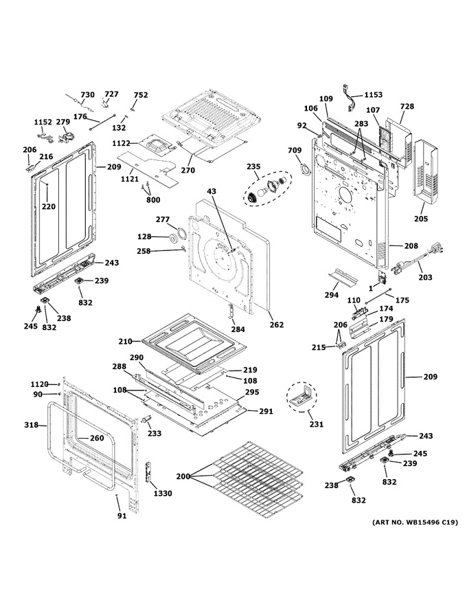 Diagram for PGS930BEL4TS