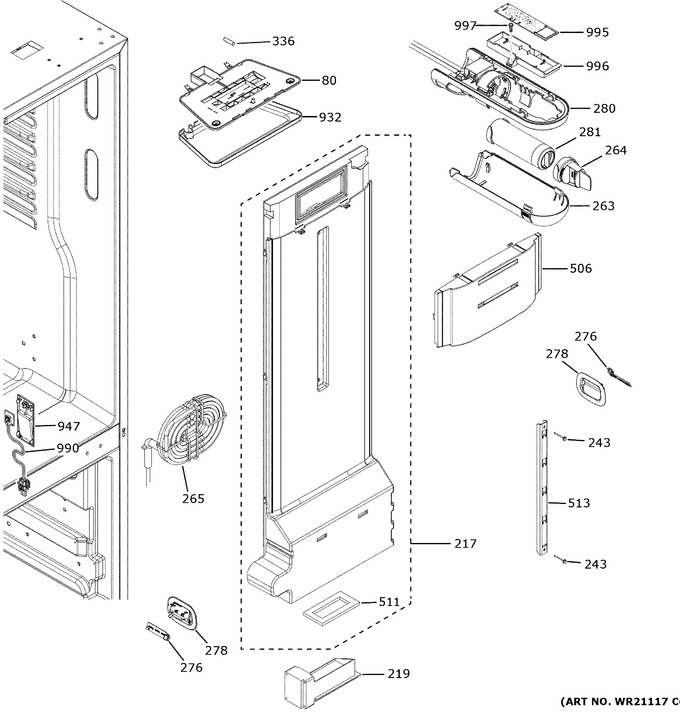 Diagram for GNE25JSKNFSS