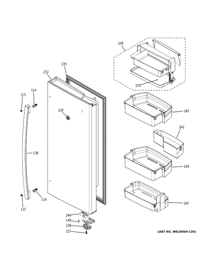 Diagram for PWE23KMKPES