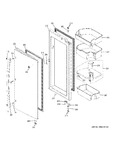 Diagram for Fresh Food Door - Rh