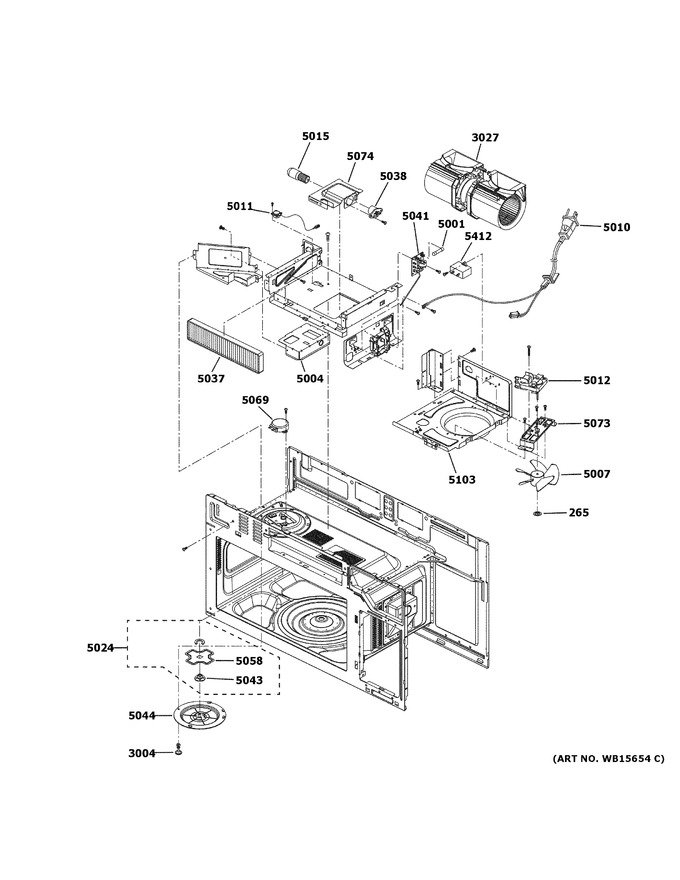 Diagram for DVM7195BL6TS