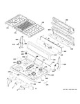 Diagram for Control Panel & Cooktop