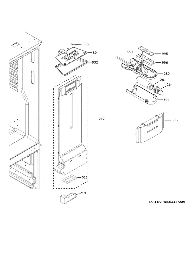 Diagram for GDE21EGKNRBB