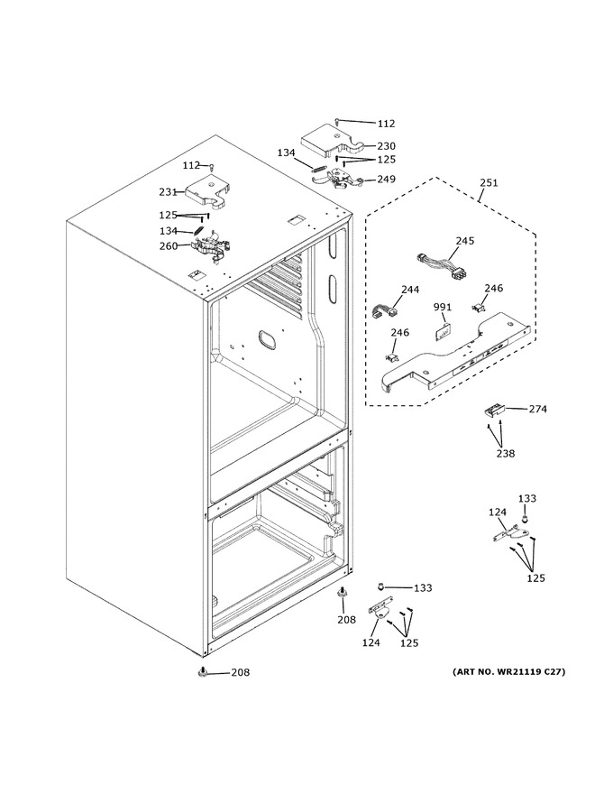 Diagram for GNE27JGMNFWW