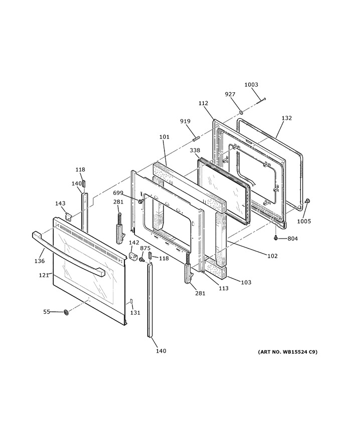 Diagram for JS645DL5WW