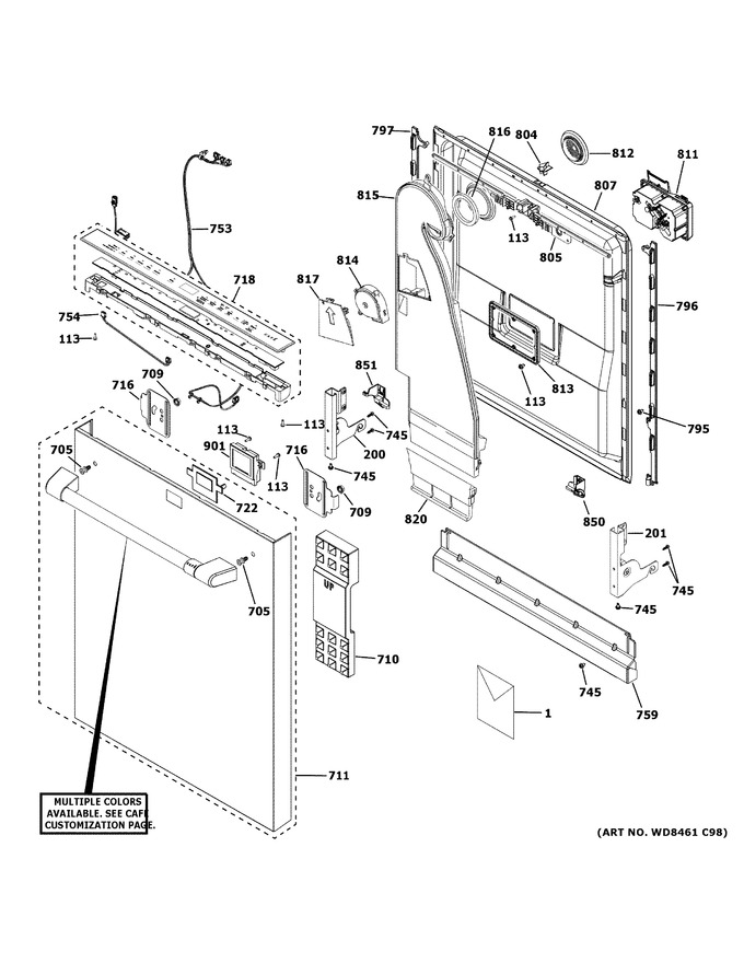 Diagram for CDT855P2N3S1