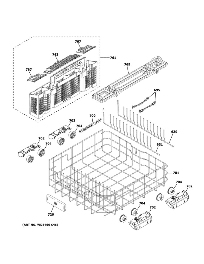 Diagram for PDT715SFN3DS