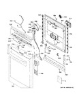 Diagram for Escutcheon & Door Assembly