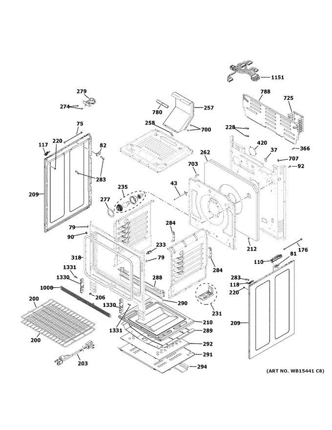 Diagram for PGB935YP1FS