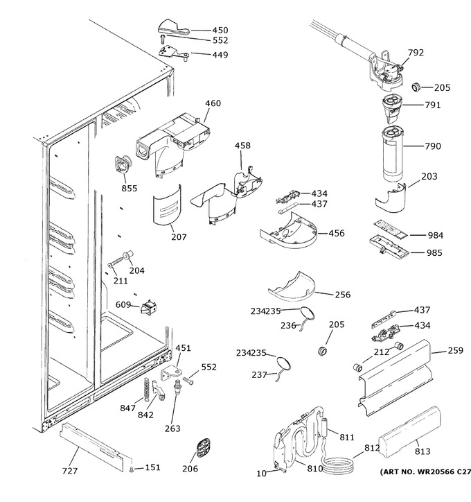 Diagram for GSS25LSLRCSS