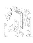 Diagram for Dispenser Door