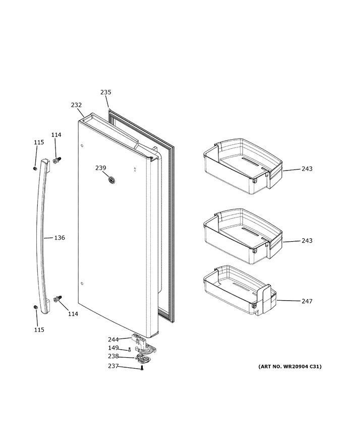 Diagram for GWE23GENDDS