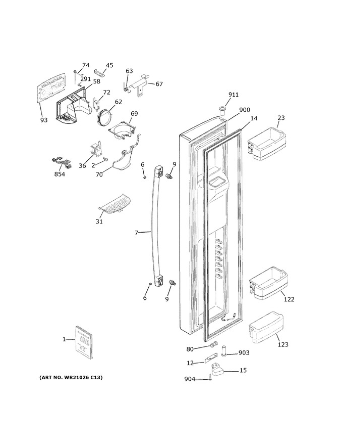 Diagram for GSS25CGHRCWW