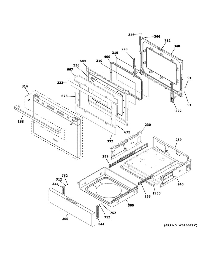 Diagram for QGSS740BN1TS