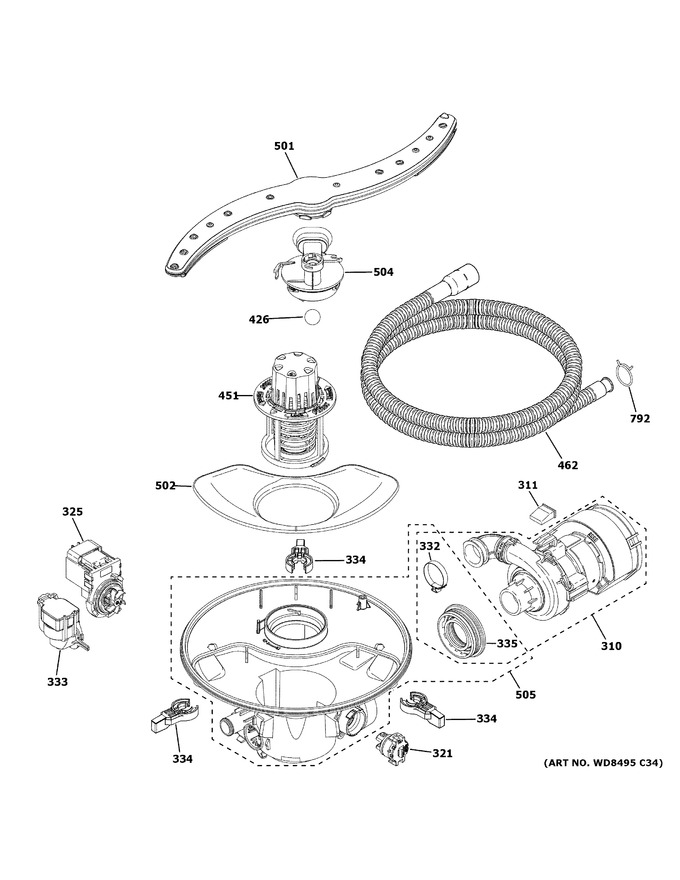 Diagram for GDT630PYM5FS