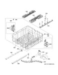 Diagram for Upper Rack Assembly