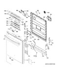 Diagram for Escutcheon & Door Assembly