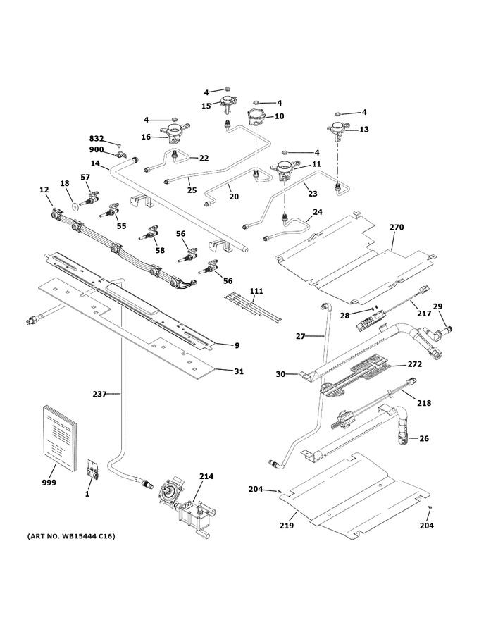 Diagram for JGB660FP1DS