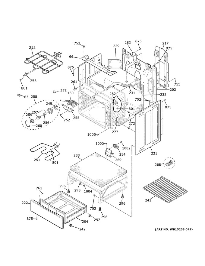 Diagram for JB655DK6BB