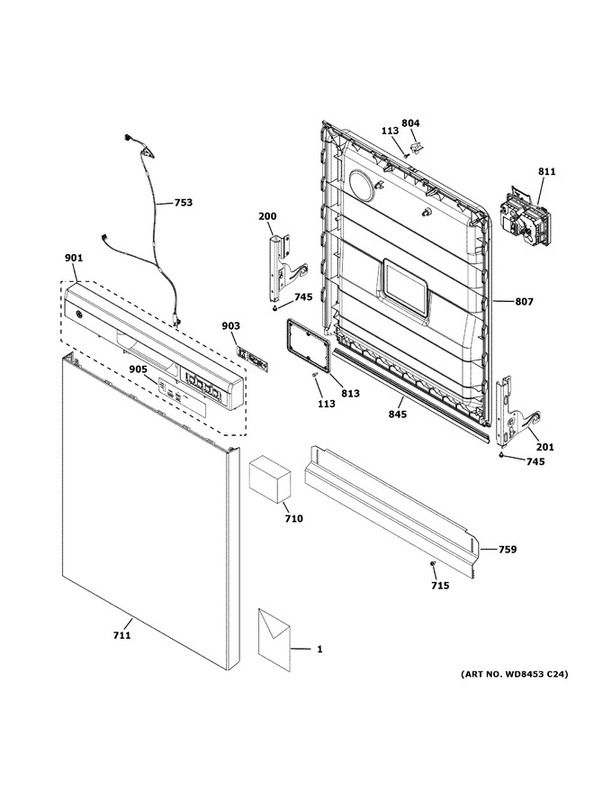 Diagram for GDF450PGR0WW