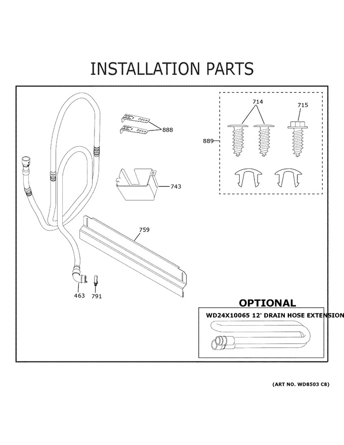 Diagram for GDF511PSR0SS