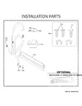 Diagram for Installation Parts