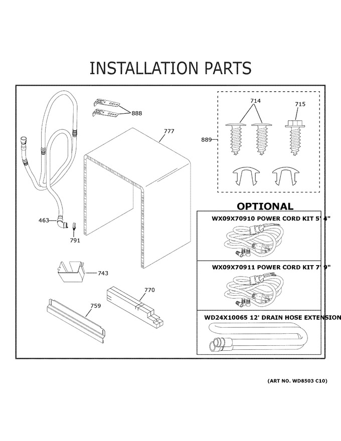 Diagram for GDF535PGR1WW