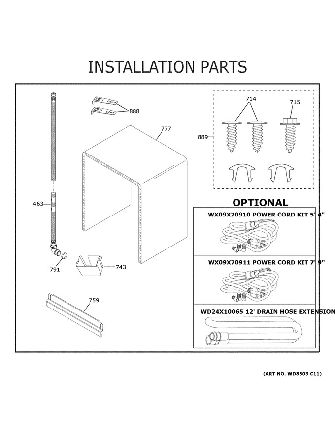 Diagram for GDF530PGM6WW