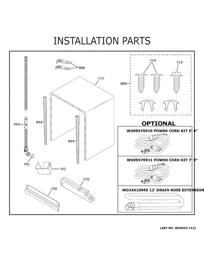 Diagram for GDF630PSM6SS