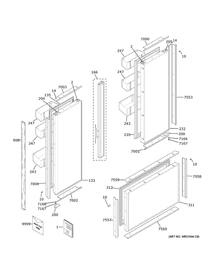 Diagram for ZIP360NND