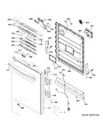 Diagram for Escutcheon & Door Assembly