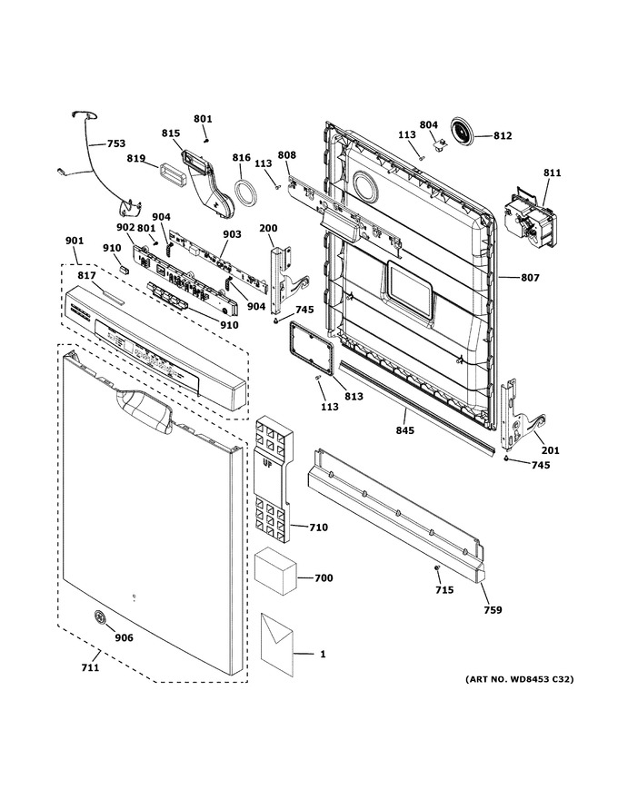 Diagram for GDF530PMM6ES