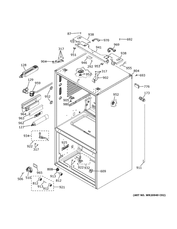 Diagram for GFE28GELKDS