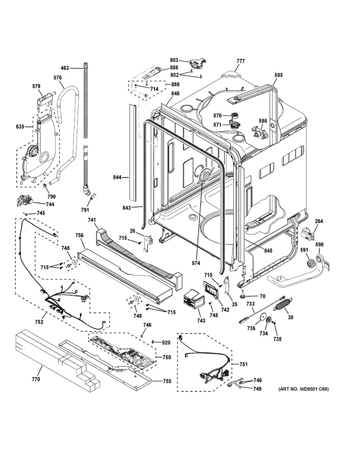 Diagram for ZDT985SPN5SS