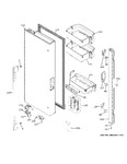 Diagram for Fresh Food Door - Lh