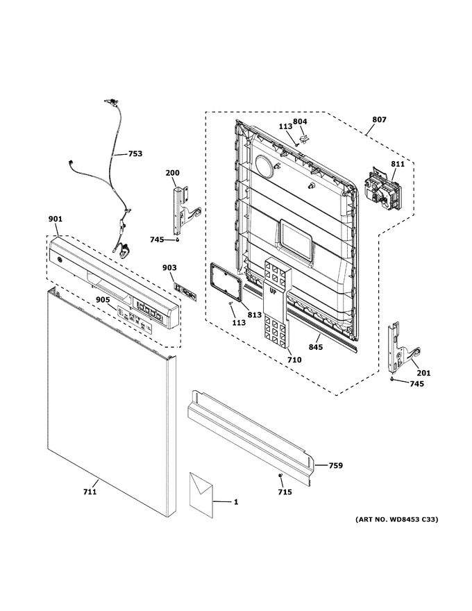 Diagram for GDF550PSR0SS