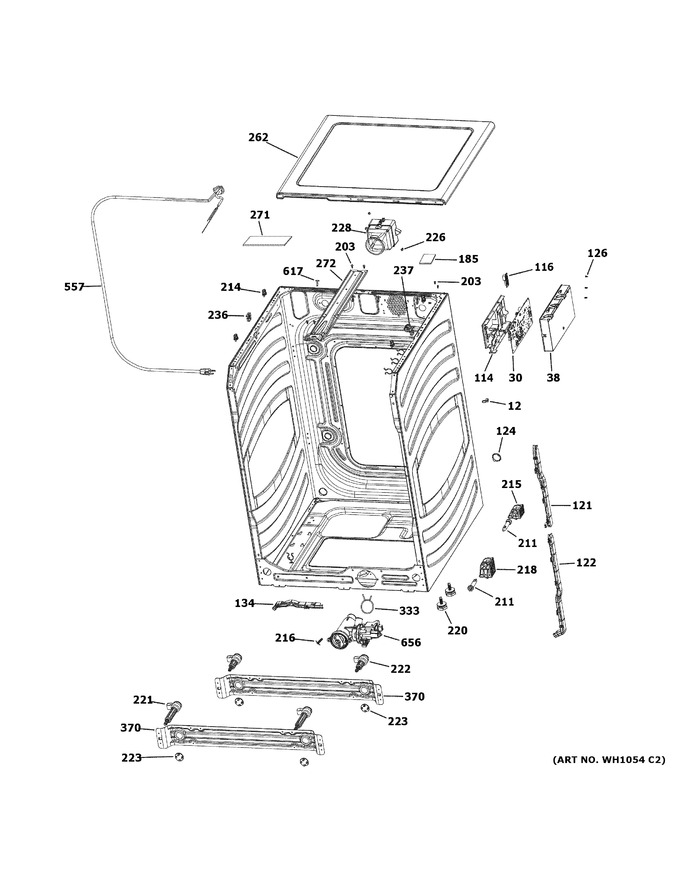 Diagram for GFW550SPN2DG