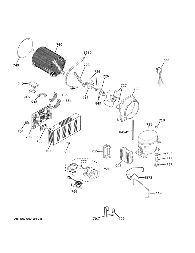 Diagram for ZISB360DNFII