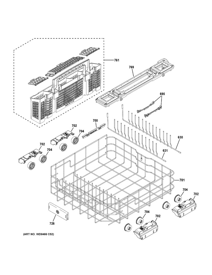 Diagram for PDP755SYR4FS