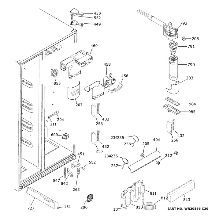 Diagram for GSS23GGPECWW