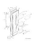 Diagram for Fresh Food Door