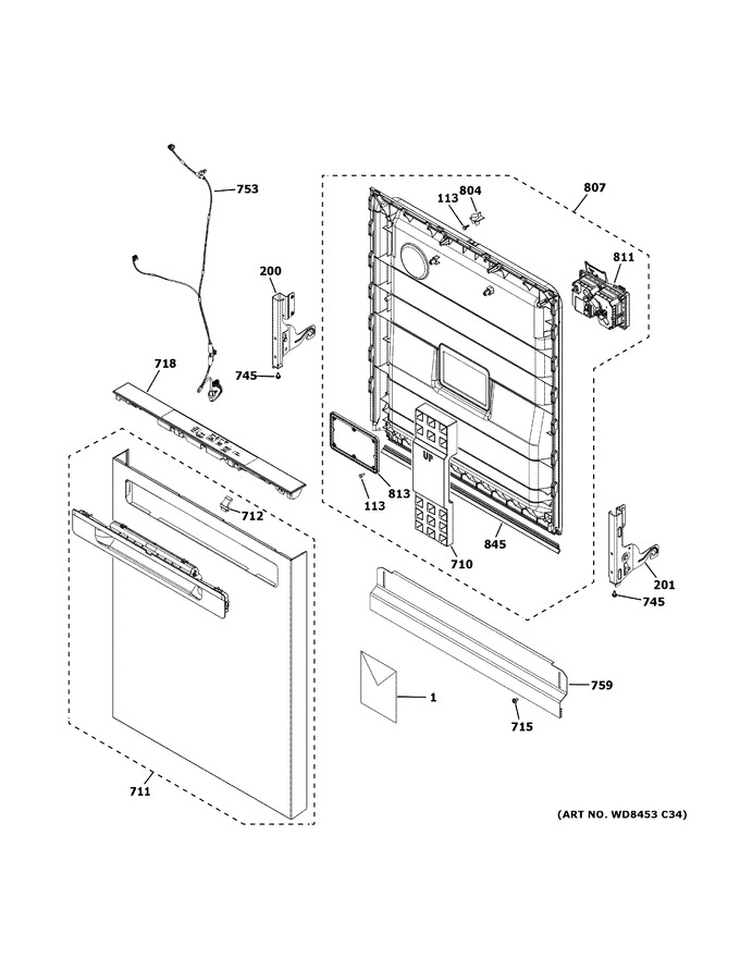 Diagram for GDP630PGR3BB